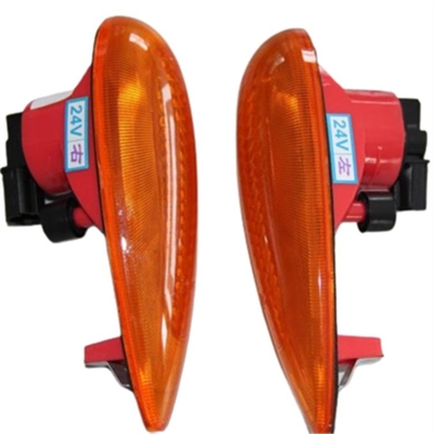JAC HFC1041 HFC1048 Truk Side Turn Signals Bagian Otomotif dengan Plastik dan 72W Wattage