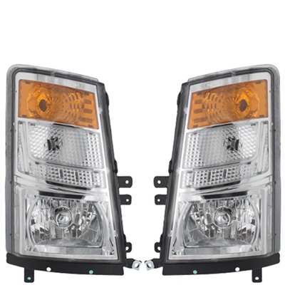 Lampu depan gabungan 12V/24V untuk HOWO Light Truck Packaging Detail Standar atau Custom