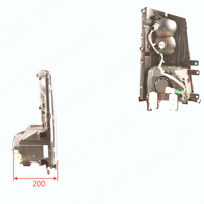 Lampu depan gabungan 12V/24V untuk HOWO Light Truck Packaging Detail Standar atau Custom