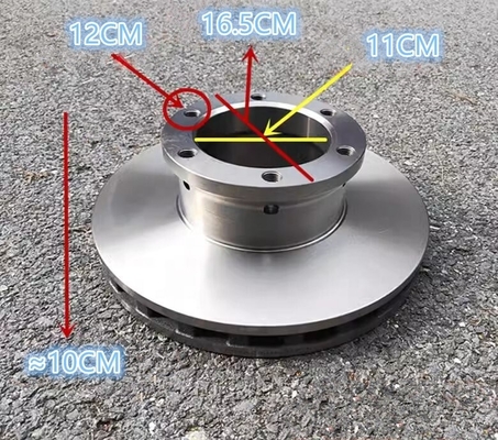 HT250/G3000/G3500 Disk Rem Depan untuk JAC Foton SAIC dan Kendaraan Berat Lainnya