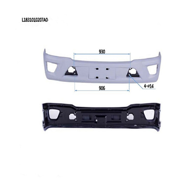 2014- Tahun OE 1B17053100029 Bumper depan untuk FOTON Aoling truk suku cadang terjangkau
