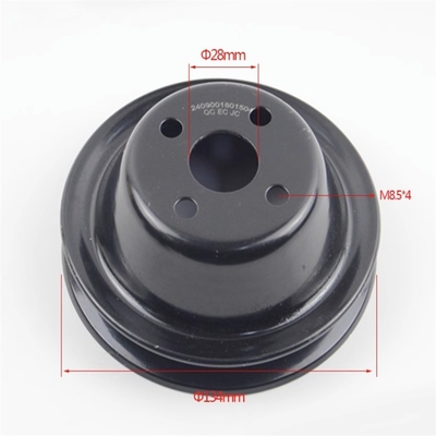 JAC QC490 Aksesoris Mesin Pompa Air Pulley dengan OEM NO 2409001801504 di Bagian Truk