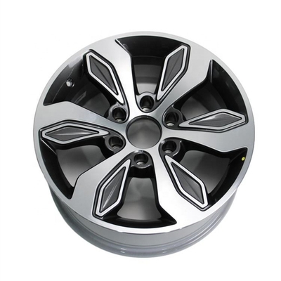 Silver Finishing 13.6 Lebar Original Aluminium Alloy Wheel Rim untuk JAC T8 Pickup Truck