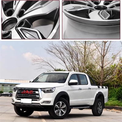 Silver Finishing 13.6 Lebar Original Aluminium Alloy Wheel Rim untuk JAC T8 Pickup Truck
