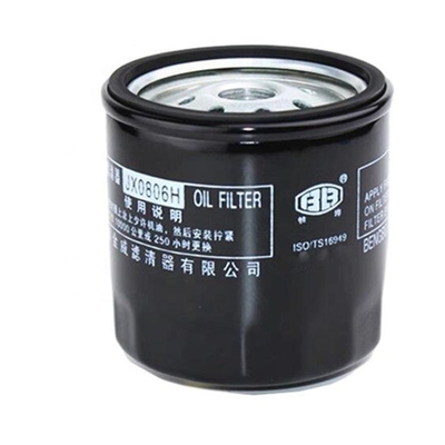 OE NO JX0806H Bagian truk Filter minyak mesin untuk YUCHAI YC55/60/65/75C Excavators