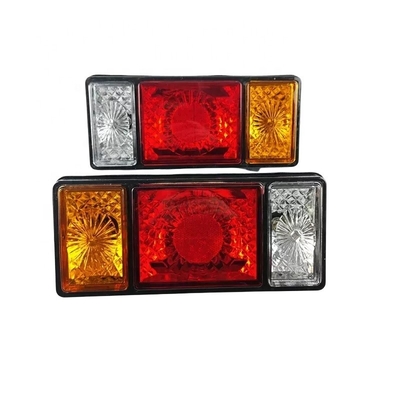 Lampu Belakang Belakang 24V berwarna tiga untuk Foton ROWOR dan RORLAND Dump Trucks Mobil Model 2007-2007