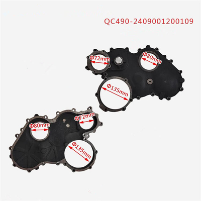 Bagian Truk Timing Gear Chamber Untuk QC480 Bahan Baja OEM NO 2408001200500