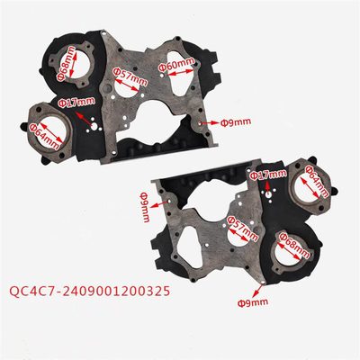 Bagian Truk Timing Gear Chamber Untuk QC480 Bahan Baja OEM NO 2408001200500