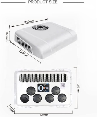 Mesin konstruksi AC listrik dengan motor 24V dan daya 2600W